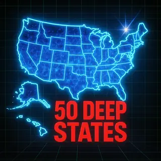 50 Deep States logo
